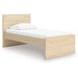 Onita Natural Twin Panel Platform Bed