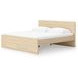 Onita Natural Queen Panel Platform Bed