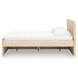 Onita Natural King Panel Platform Storage Bed with 2 Drawers