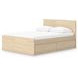 Onita Natural Full Panel Platform Storage Bed with 4 Drawers