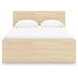 Onita Natural Full Panel Platform Storage Bed with 4 Drawers