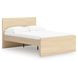 Onita Natural Full Panel Platform Bed