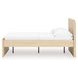 Onita Natural Full Panel Platform Bed