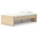 Onita Natural Twin Platform Storage Bed with 2 Drawers