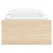 Onita Natural Twin Platform Bed