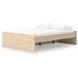 Onita Natural Queen Platform Storage Bed with 4 Drawers
