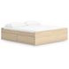 Onita Natural King Platform Storage Bed with 4 Drawers