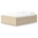 Onita Natural Full Platform Storage Bed with 4 Drawers