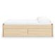 Onita Natural Full Platform Storage Bed with 4 Drawers