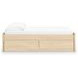 Onita Natural Full Platform Storage Bed with 4 Drawers