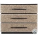 Layered Black And Light Brown Chest