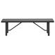 Navarro Outdoor Dining Mocha Outdoor Dining Bench