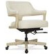 Briar Beige Upholstered Executive Chair with Adjustable Height