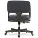 Briar Black Upholstered Executive Chair with Adjustable Height