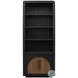 Eclipse Clove And Natural Walnut 78" High Bookcase Pier