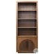 Eclipse Bourbon And Walnut 78" High Bookcase Pier