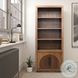 Eclipse Bourbon And Walnut 78" High Bookcase Pier