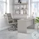 Echo Gray Sand L Shaped Desk