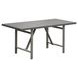 Navarro Outdoor Dining Mocha Outdoor 80" Rectangular Counter Height Table