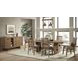 Landmark Weathered Oak Extendable Rectangular Dining Room Set