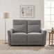 Edition Gray Power Double Reclining 57" Loveseat