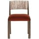 Baymont Meg Rust and Terri Nutmeg Upholstered Dining Chair Set of 2