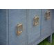 Effie Blue and Gold 4 Door Buffet