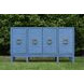 Effie Blue and Gold 4 Door Buffet