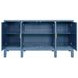 Effie Blue and Gold 4 Door Buffet