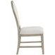 Gwendolyn Cerused Taupe Upholstered Dining Side Chair Set of 2