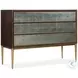 Estrella Dark Wood Three Drawer Chest