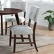 Tioga Gray Upholstered Dining Chair Set of 2