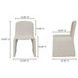 Ella Heather Beige Upholstered Dining Chair