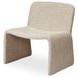 Ella Heather Beige Upholstered Accent Chair