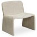 Ella Heather Beige Upholstered Accent Chair
