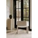 Ella Heather Beige Upholstered Accent Chair