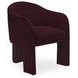Clara Plum Performance Fabric Upholstered Dining Chair