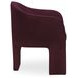 Clara Plum Performance Fabric Upholstered Dining Chair