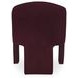 Clara Plum Performance Fabric Upholstered Dining Chair