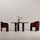 Clara Plum Performance Fabric Upholstered Dining Chair