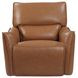 Portland Desert Leather Lay Flat Power Reclining Living Room Set with Power Headrest and USB Charging