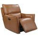 Portland Desert Leather Lay Flat Power Reclining Living Room Set with Power Headrest and USB Charging