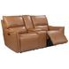 Portland Desert Leather Lay Flat Power Reclining Living Room Set with Power Headrest and USB Charging