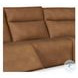 Adell Saddle Leather Modular Lay Flat Power Reclining Sectional