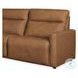 Adell Saddle Leather Modular Lay Flat Power Reclining Sectional