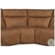 Ascendia Saddle Leather Modular Lay Flat Power Reclining Sectional