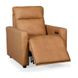 Adell Saddle Leather Lay Flat Power Recliner with Power Headrest and USB Charging