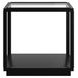 Glaze Onyx Square Glass Top Occassional Table Set