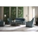 Heritage Modern Turquoise Velvet 90" Sofa