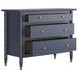 Haven Navy Masterpiece 3 Drawer Bachelor's Chest
